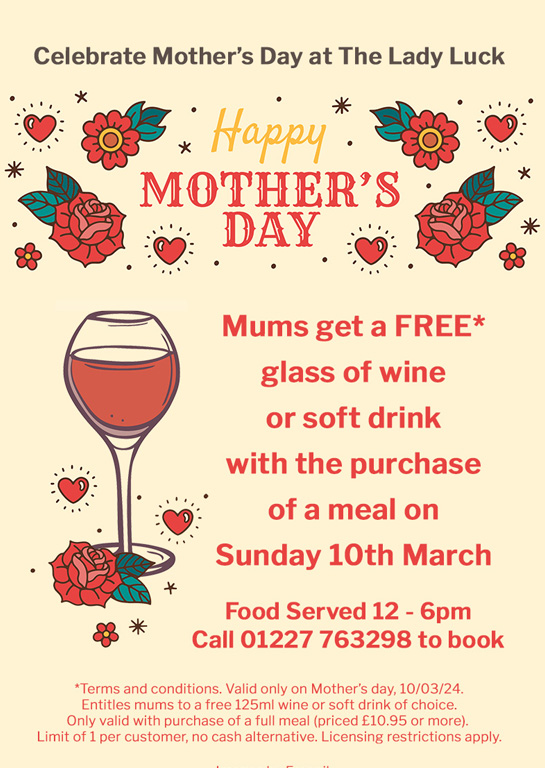 Poster design for mother's day promotion